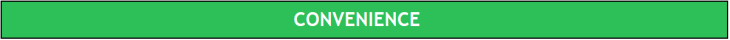 convenience